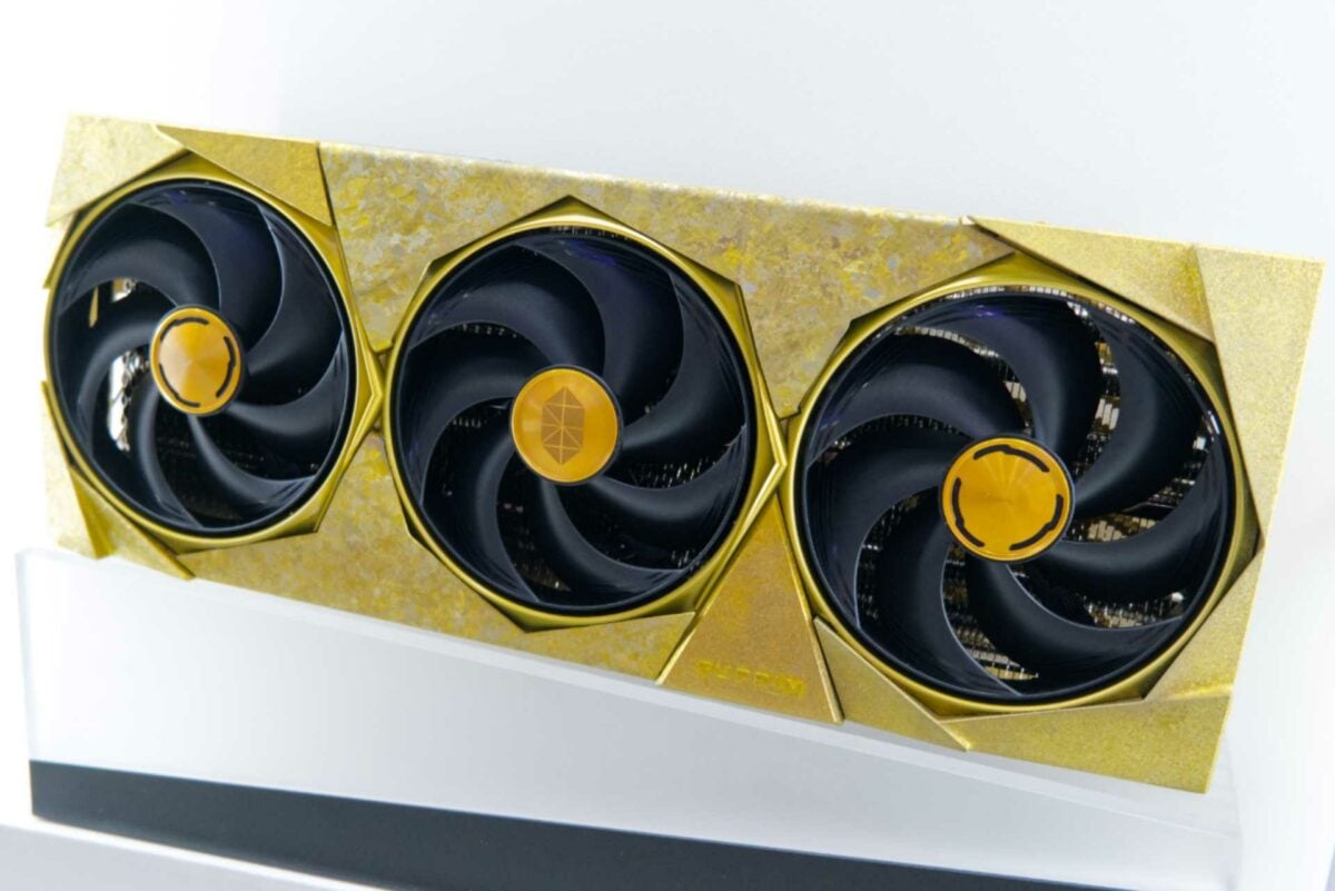 MSI GeForce RTX 5090 Suprim Titanium Edition.