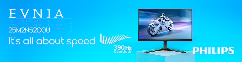 Philips Evnia 25M2N5200U - It's all about speed.