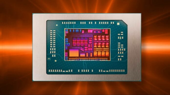 AMD Ryzen mobile chip.