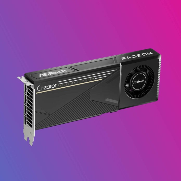 ASRock Radeon AI PRO R9700 Creator 32GB.