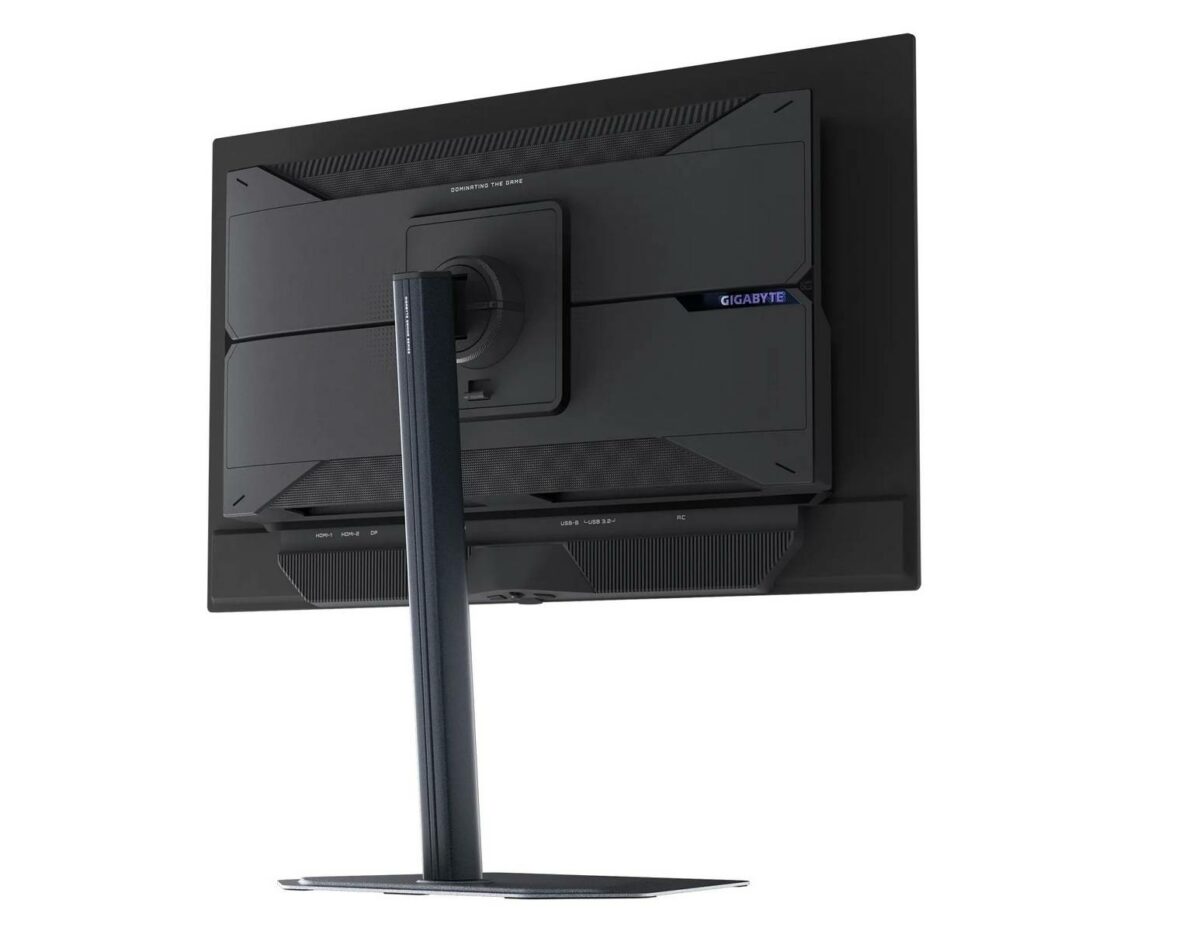 Gigabyte MO27Q2A rear.
