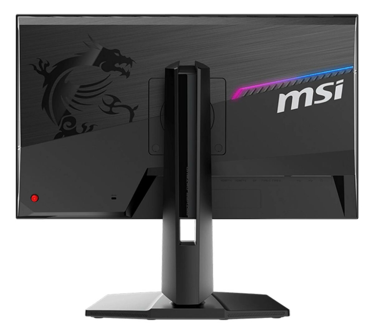 MSI MPG 242R X60N rear.