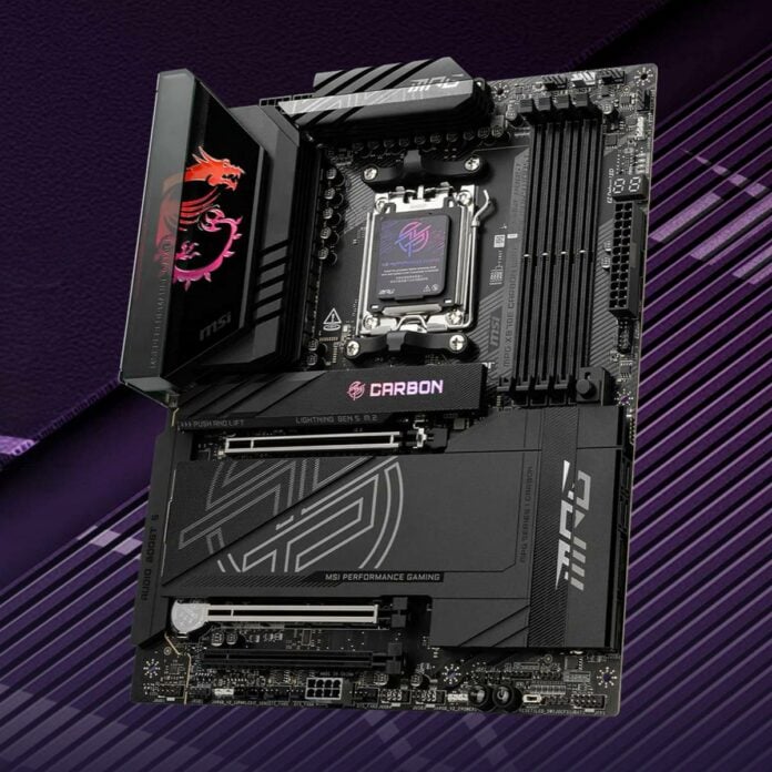 MSI MPG X870E CARBON WIFI.