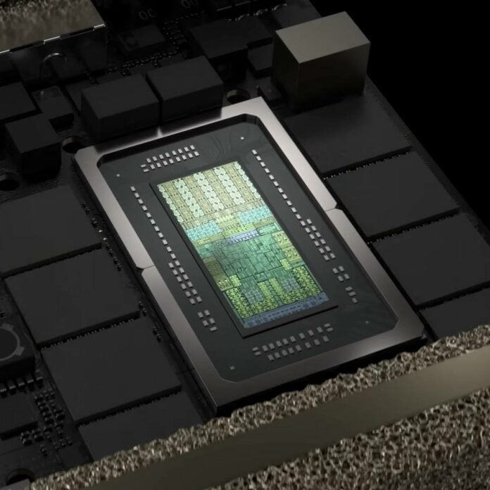 Nvidia Grace Blackwell AI chip.