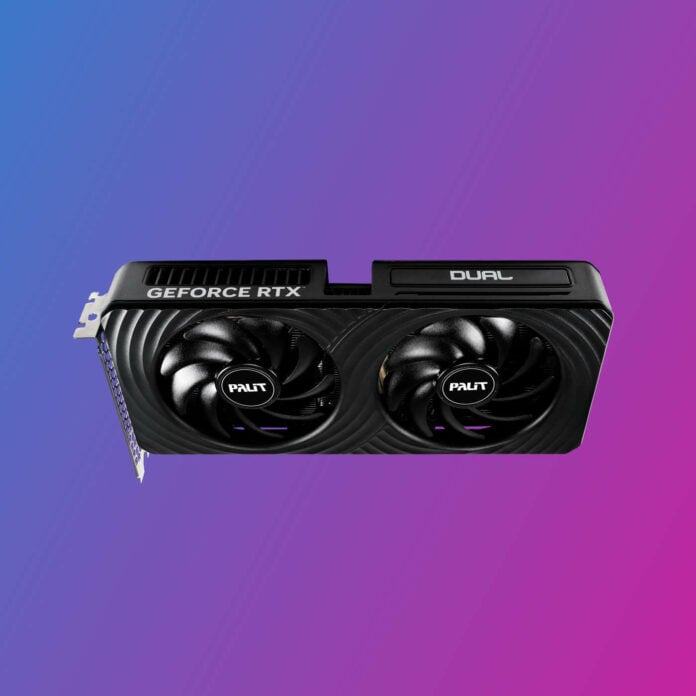 Nvidia RTX 5050 Dual from Palit.