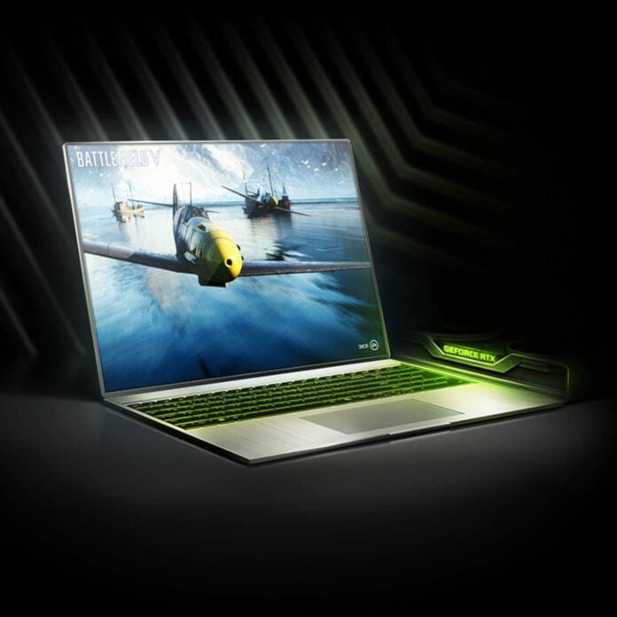 Nvidia powered laptop.
