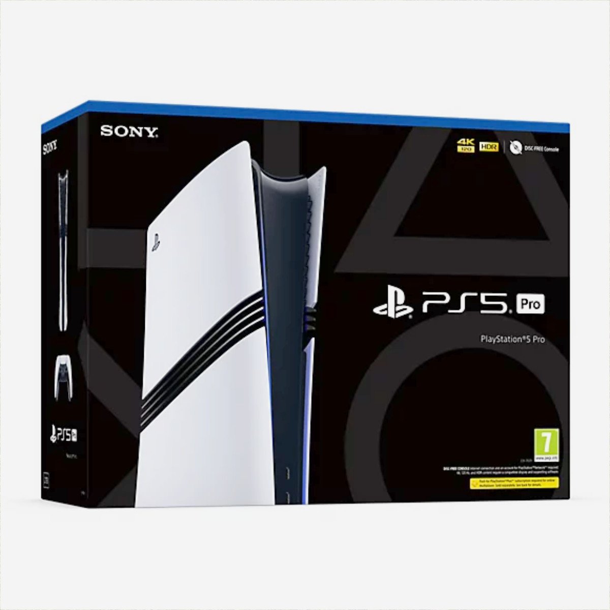 PS5 Pro retail box.