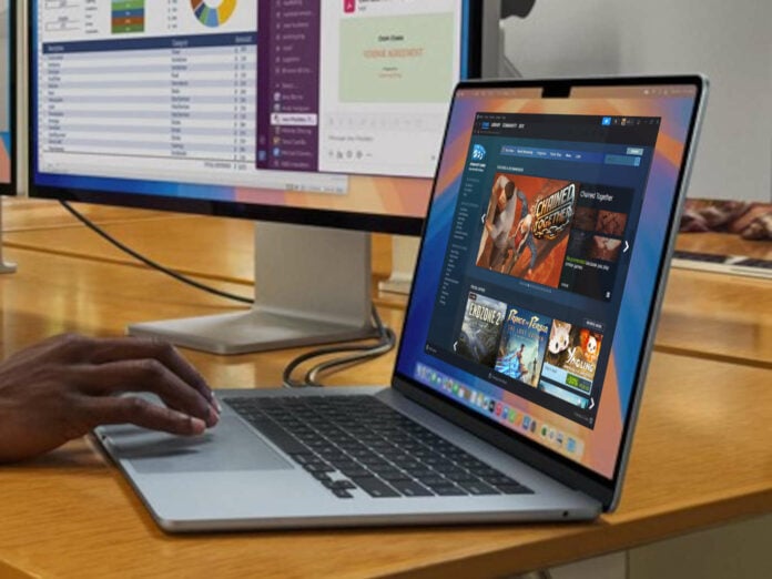 Steam on Apple M Series.