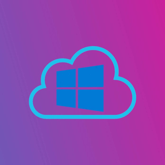 Windows 10 in a cloud.