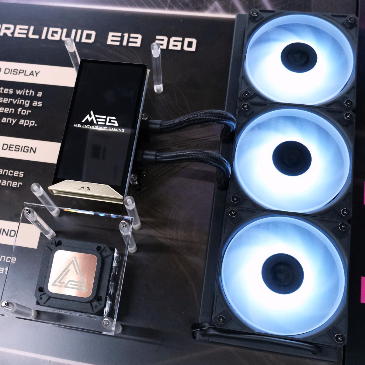 MSI CoreLiquid E13 360 AIO.