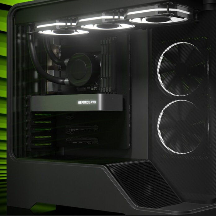 Nvidia RTX 5050 stock image.