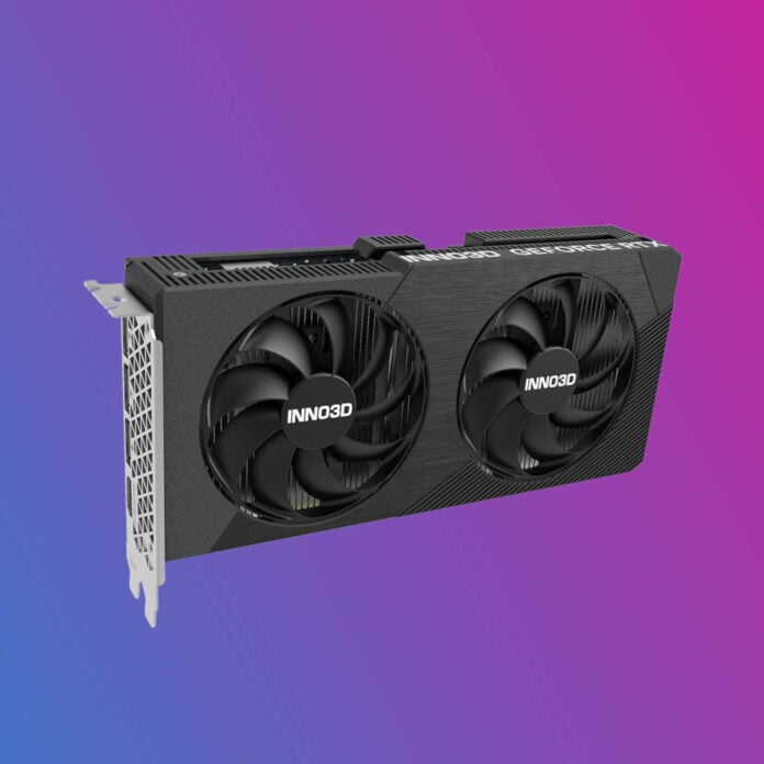 Nvidia Inno3D RTX 5050 graphics card.