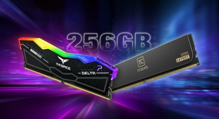 TeamGroup Ultra-Capacity Memory Kits.