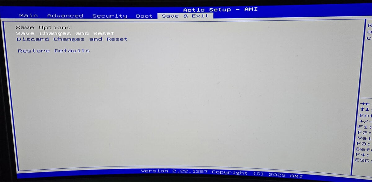 Geekom IT12 2025 Edition - BIOS