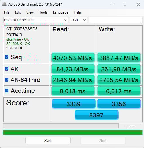 Geekom IT12 2025 Edition - AS SSD