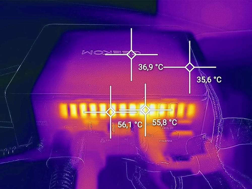 Geekom IT12 2025 Edition - Flir Temperatures