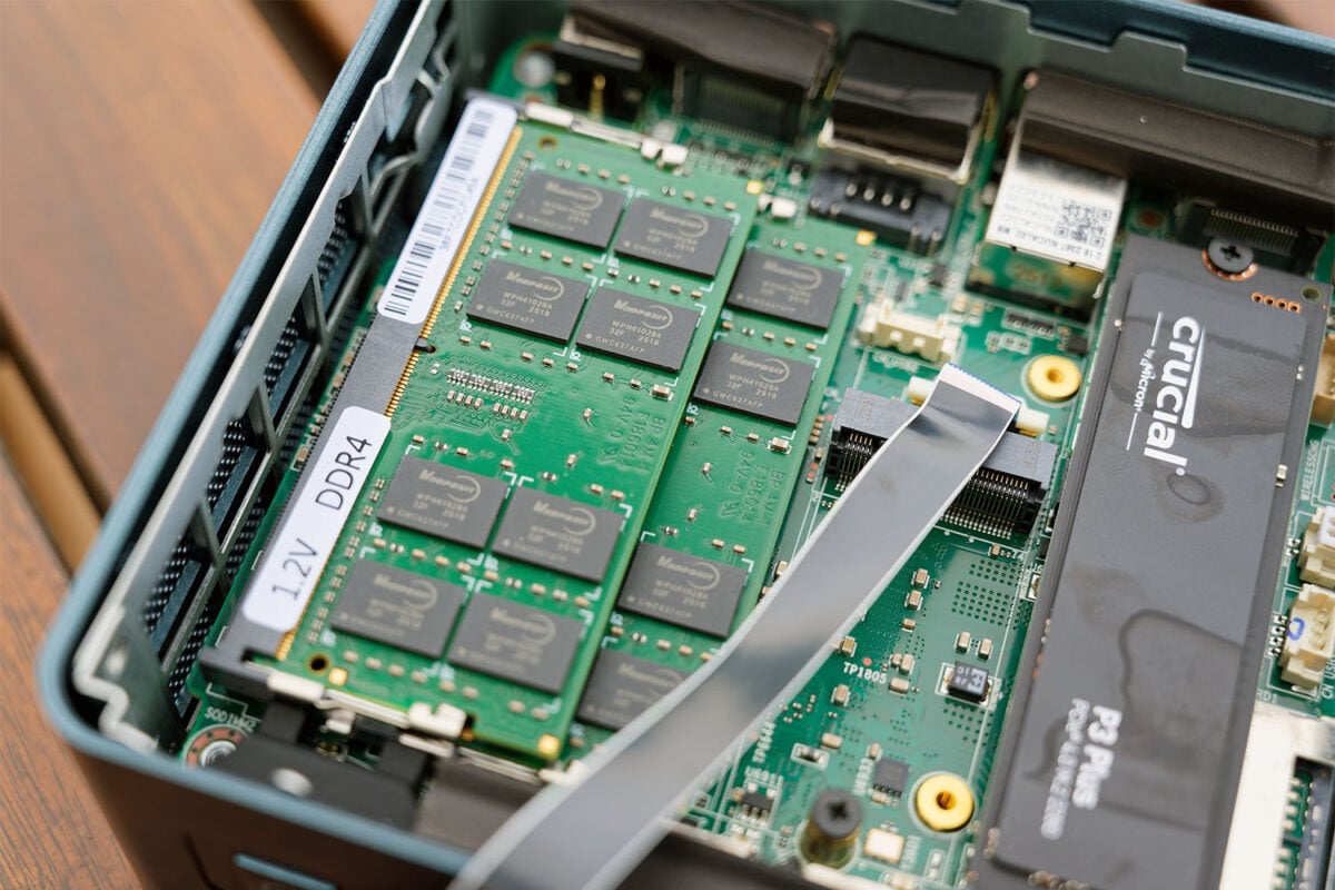 Geekom IT12 2025 Edition DDR4 DIMM Slots