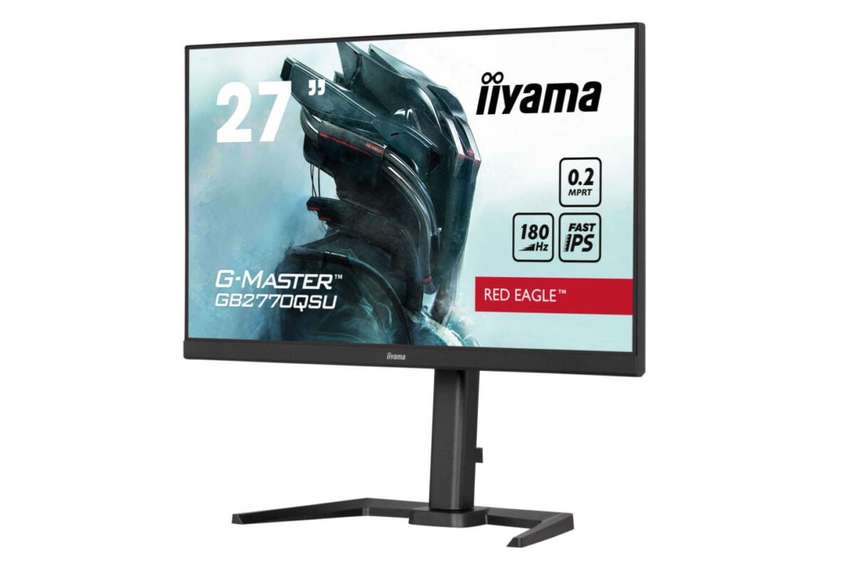 iiyama G-MASTER GB2770QSU-B6 against a white background.
