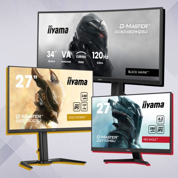 Win 1 of 3 iiyama gaming monitors