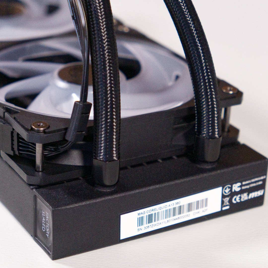 MSI MAG CoreLiquid A13 360 tubing.