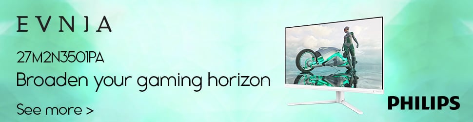 Philips Evnia 27M2N3501PA - Broaden your gaming horizon