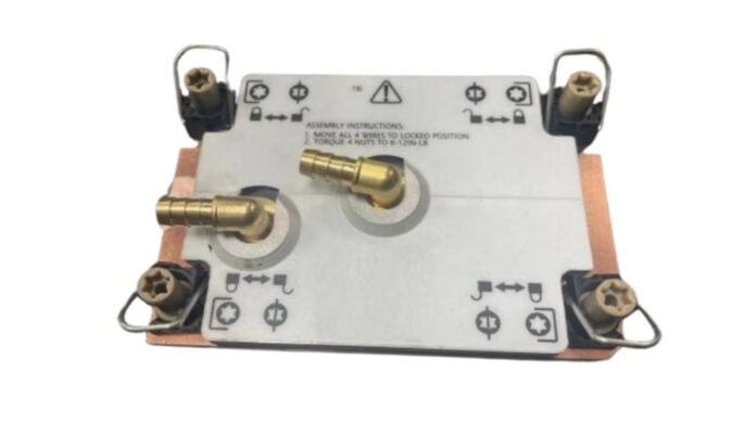 AMD kW-level liquid cooling plate.