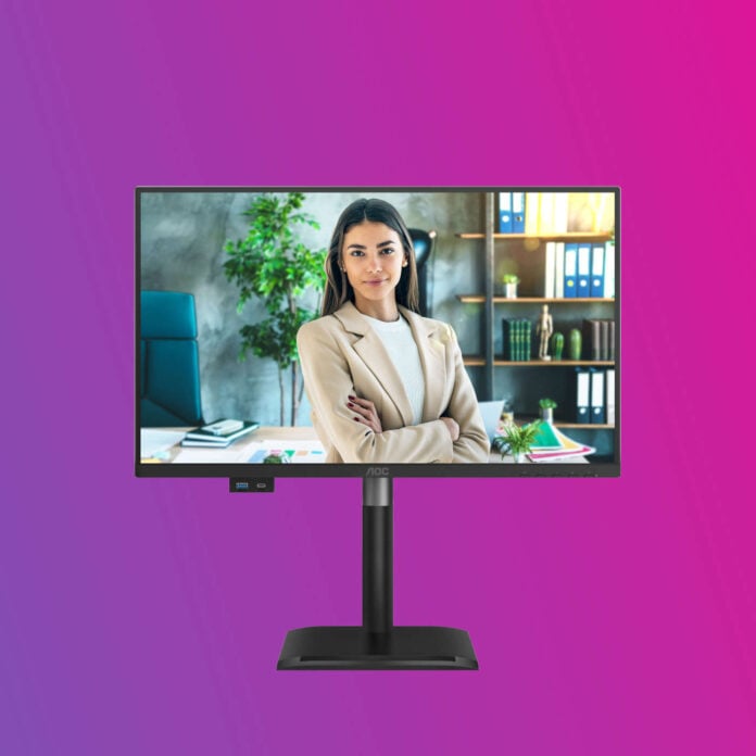 AOC 24P4U monitor.