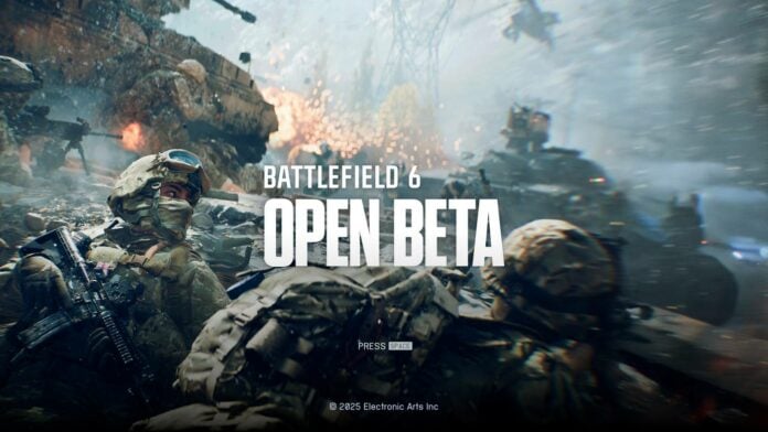 Battlefield 6 beta.
