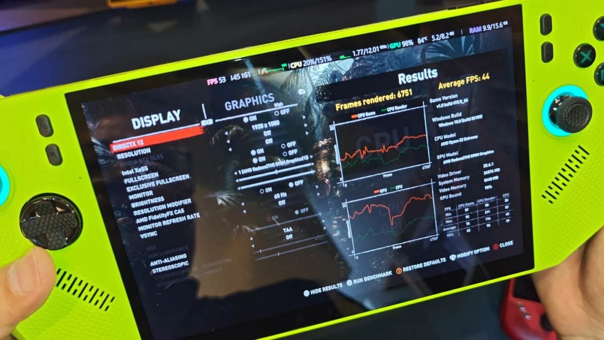 MSI Claw A8.