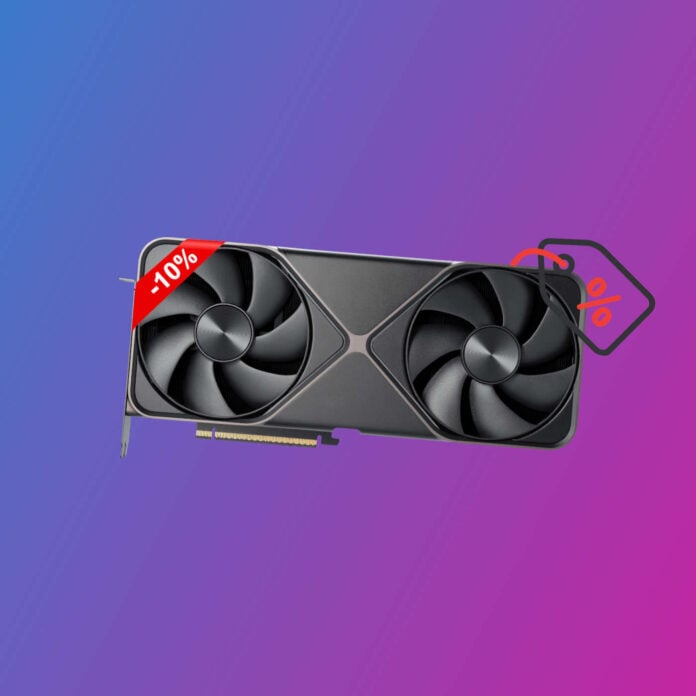 Nvidia RTX 50 Series graphics card.
