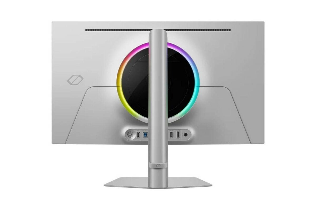 Samsung Odyssey OLED G6 G60SF QHD 500Hz Gaming Monitor back.