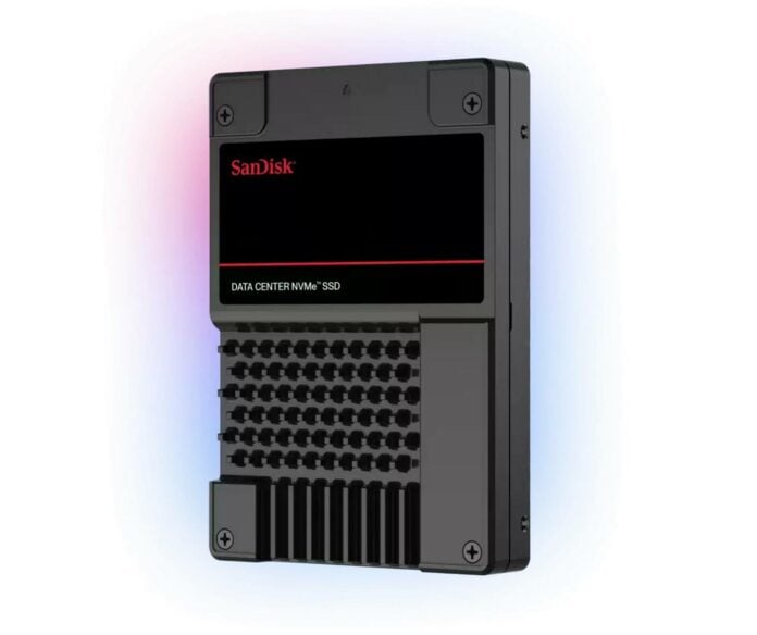 Sandisk data center SSD.