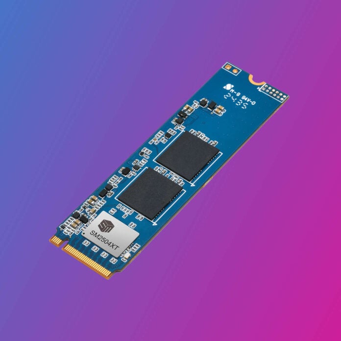 Silicon Motion SSD.