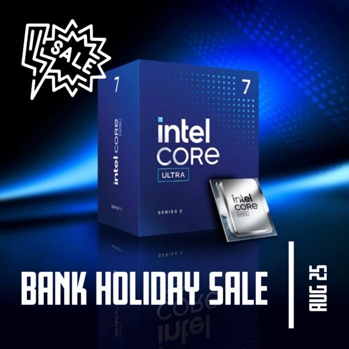 Intel Bank Holiday Sale