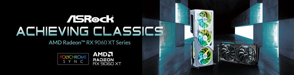 ASRock AMD Radeon RX 9060 XT Series