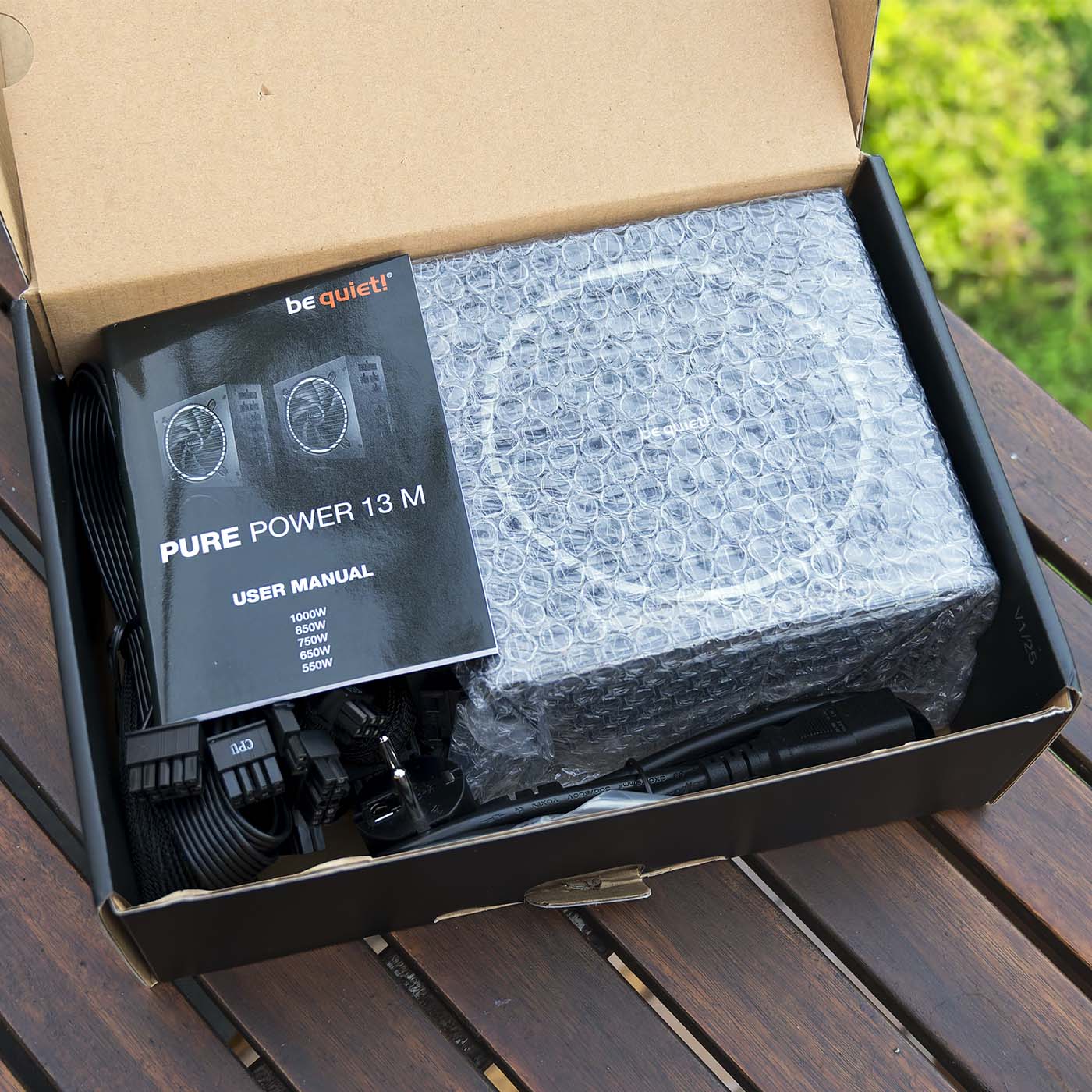be quiet! Pure Power 13 M 850W - unboxing