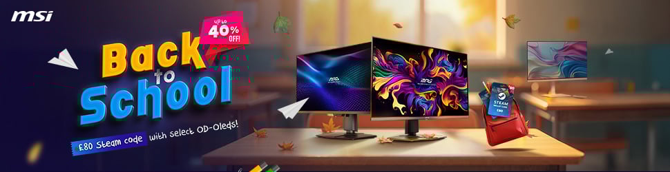 MSI Back to School - up to 40% off!