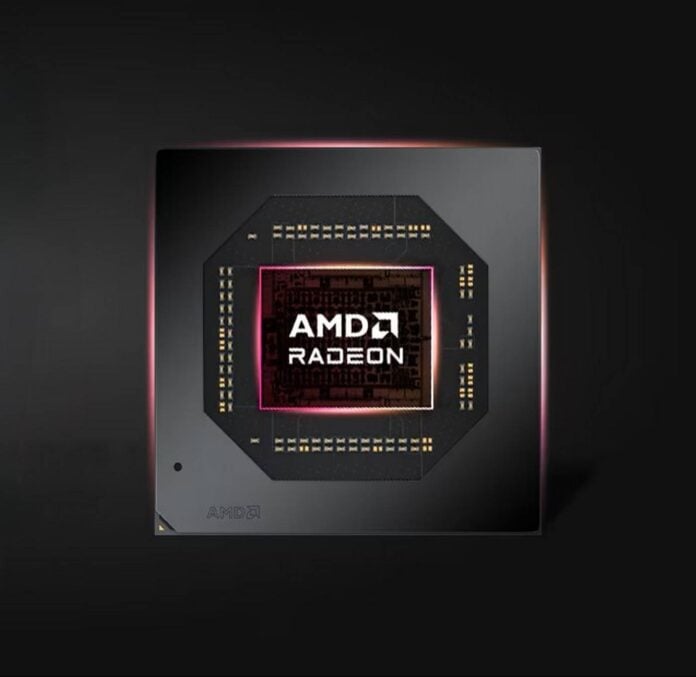 AMD Radeon RDNA 4 GPU.