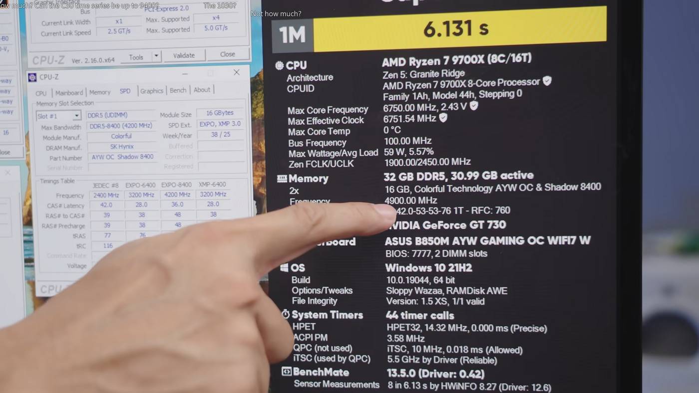Asus breaks multiple overclocking world records with sub-$200 B850