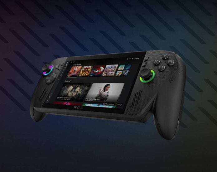 Asus ROG Xbox Ally handheld.