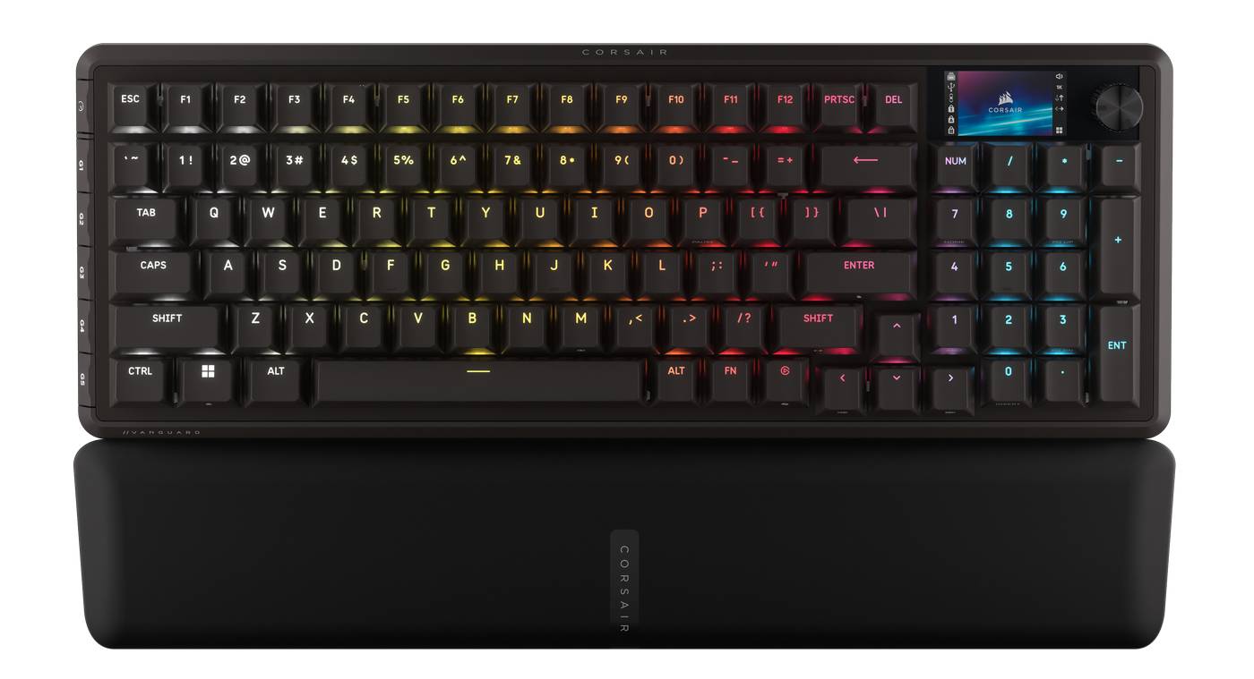 Corsair launches the Vanguard Pro 96, a Hall Effect keyboard with