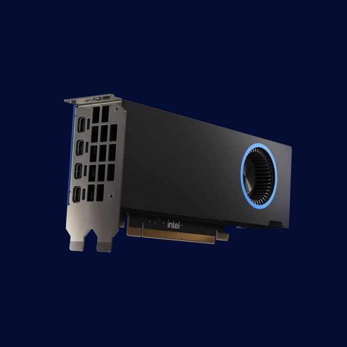 Intel Arc Pro B50.