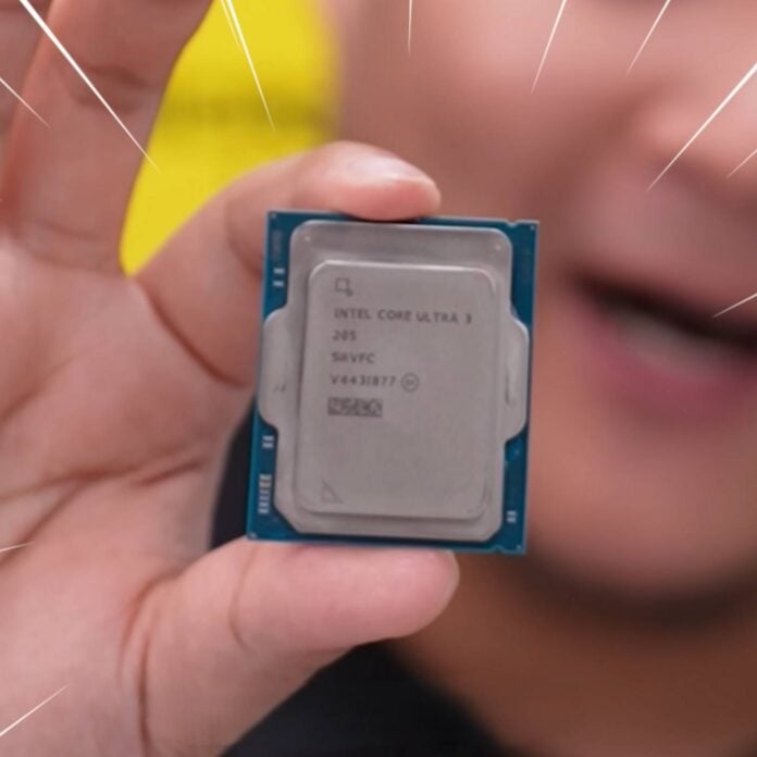 Intel Core Ultra 3 205 CPU.