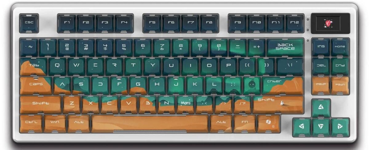 MSI Force GK600 TKL Wireless Mars.