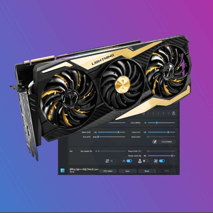MSI GeForce RTX 2080 Ti LIGHTNING Z graphics card.