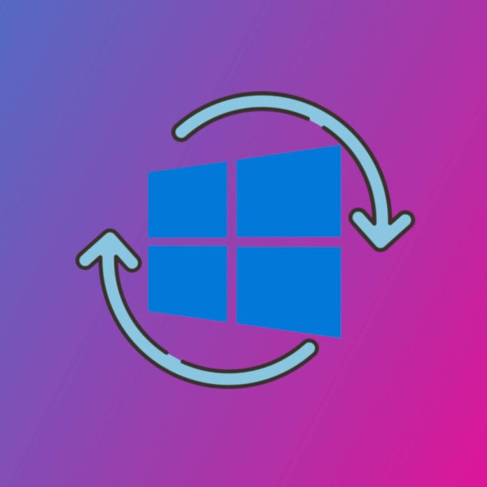 Microsoft Windows 10 update.