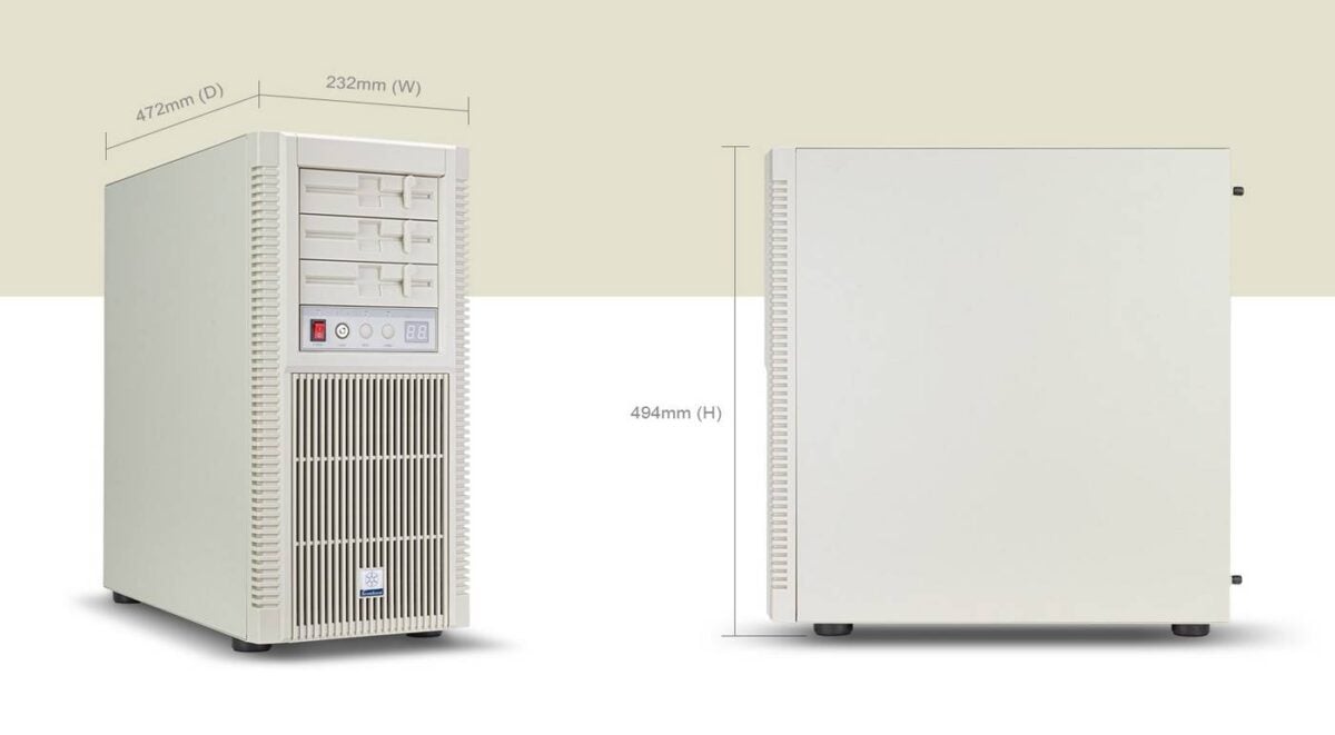 SilverStone FLP02 size.
