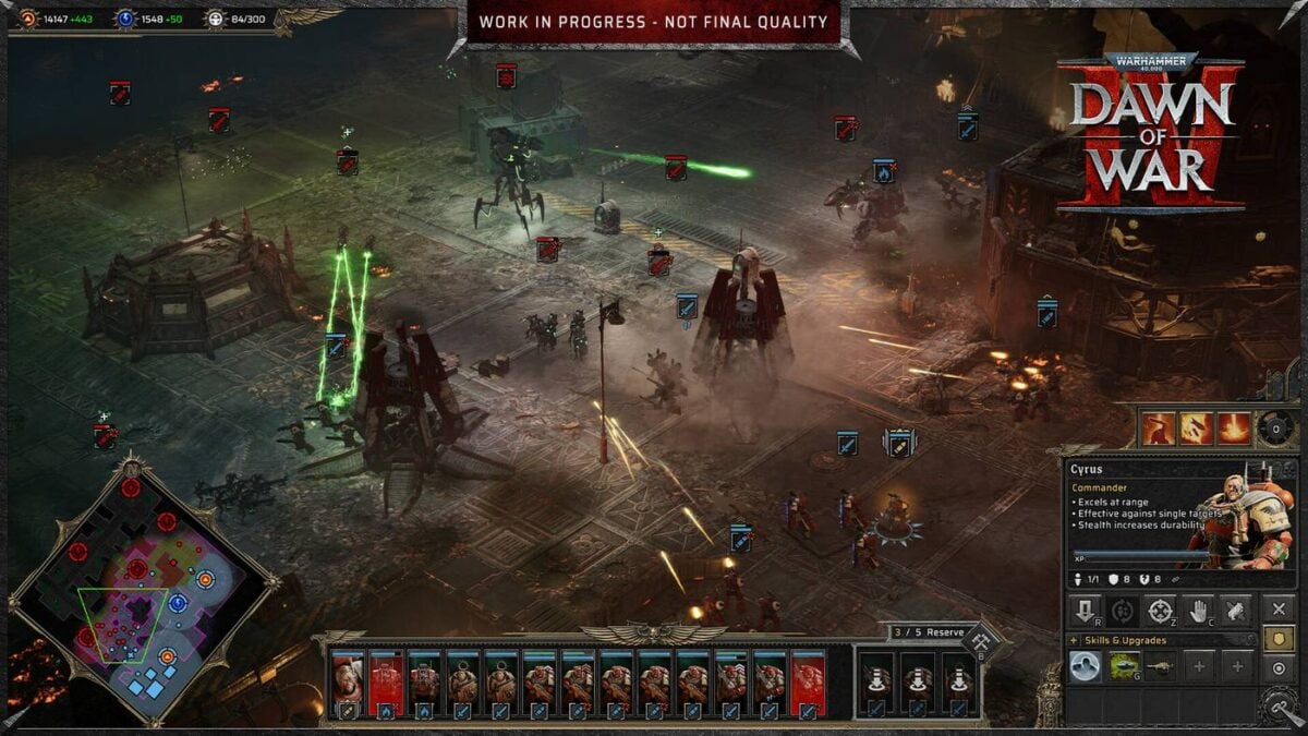 Warhammer 40,000 Dawn of War IV Imperium faction.