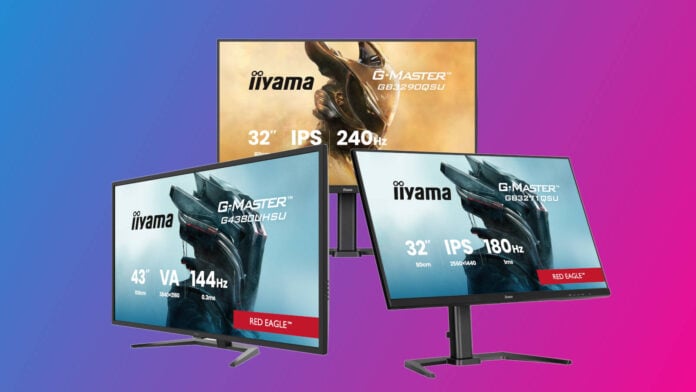 iiyama G-Master gaming monitors.