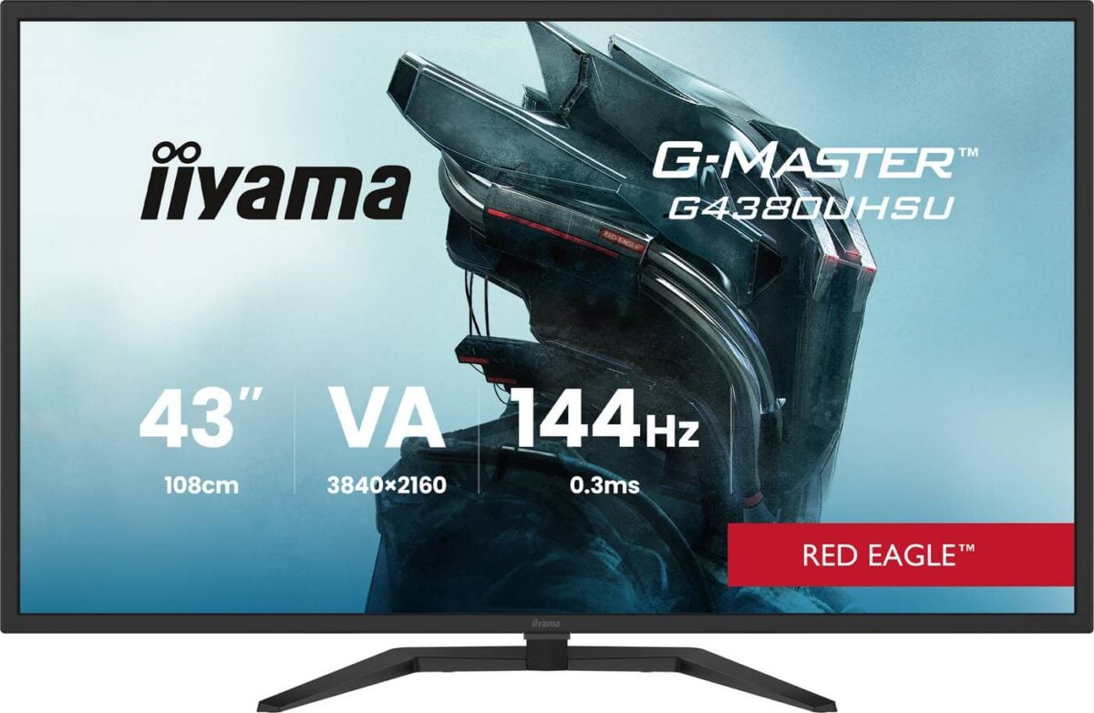 iiyama G4380UHSU-B2 front.